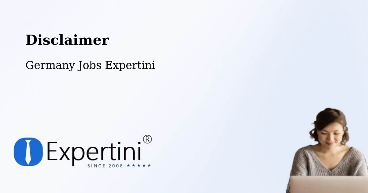 Disclaimer – Bretten - Germany Jobs Expertini