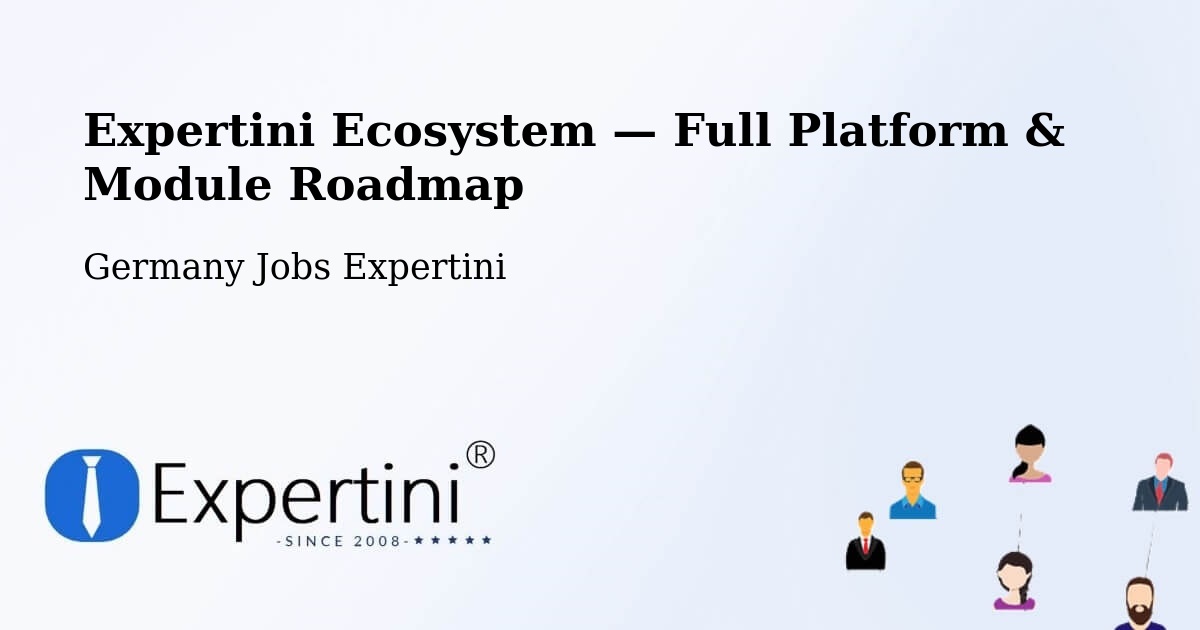 Expertini Ecosystem — Full Platform & Module Roadmap – Bretten