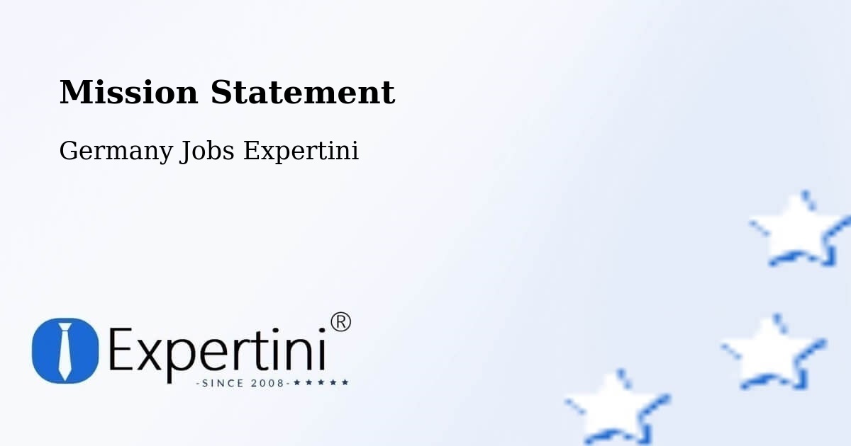 Corporate Mission – Bretten - Germany Jobs Expertini